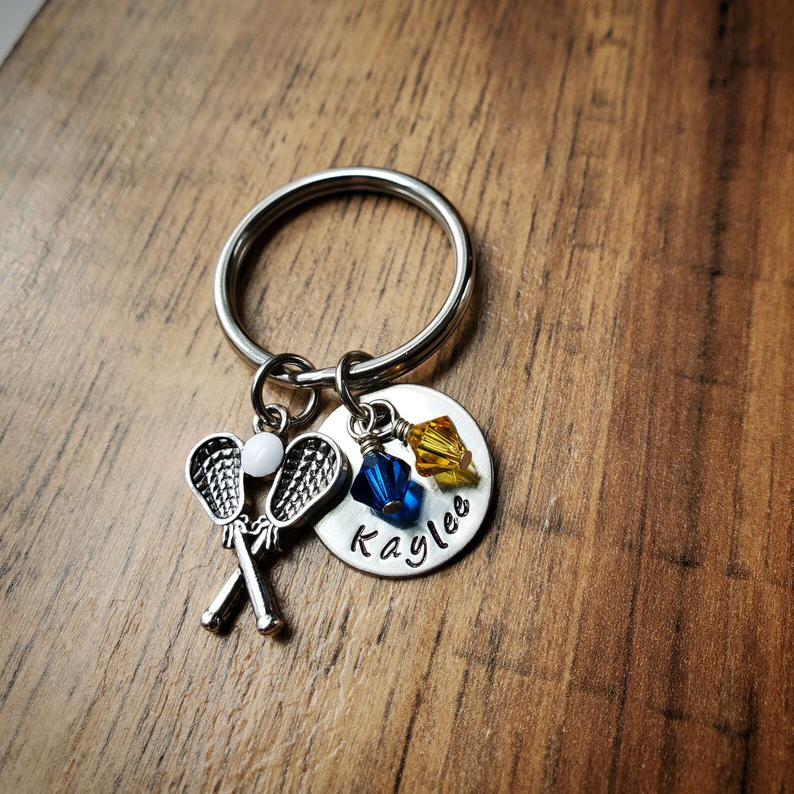 Lacrosse Gifts LAX Gift Lacrosse Keychain Lacrosse Team Etsy