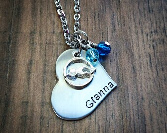 Swimmer Necklace, Swimmer Team Gift for Girls, Senior Night Gift Ideas