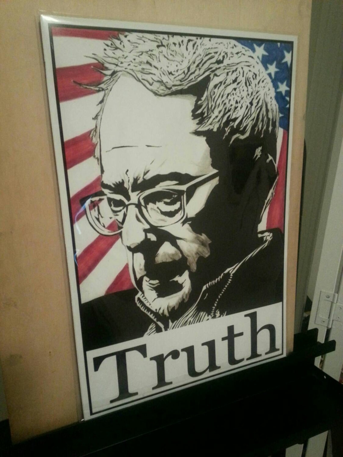 Bernie Sanders Portrait Art TRUTH Poster Print Etsy