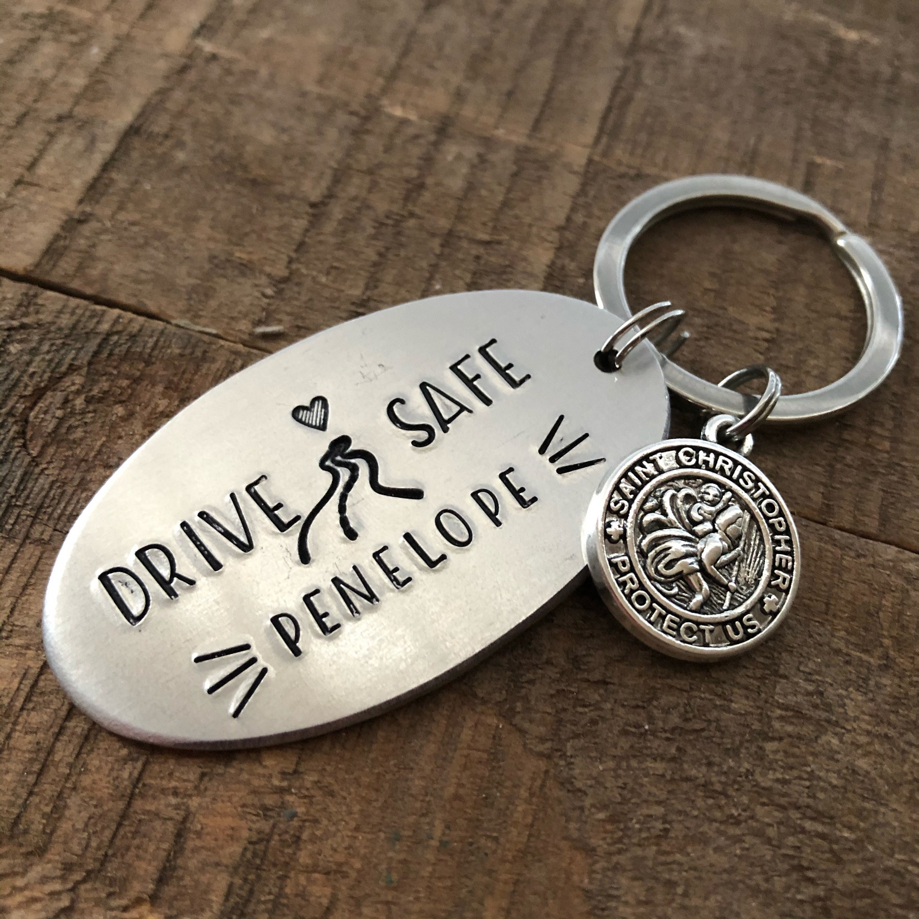 Drive Safe Keychain New Driver Key Chain New Driver Gifts Etsy