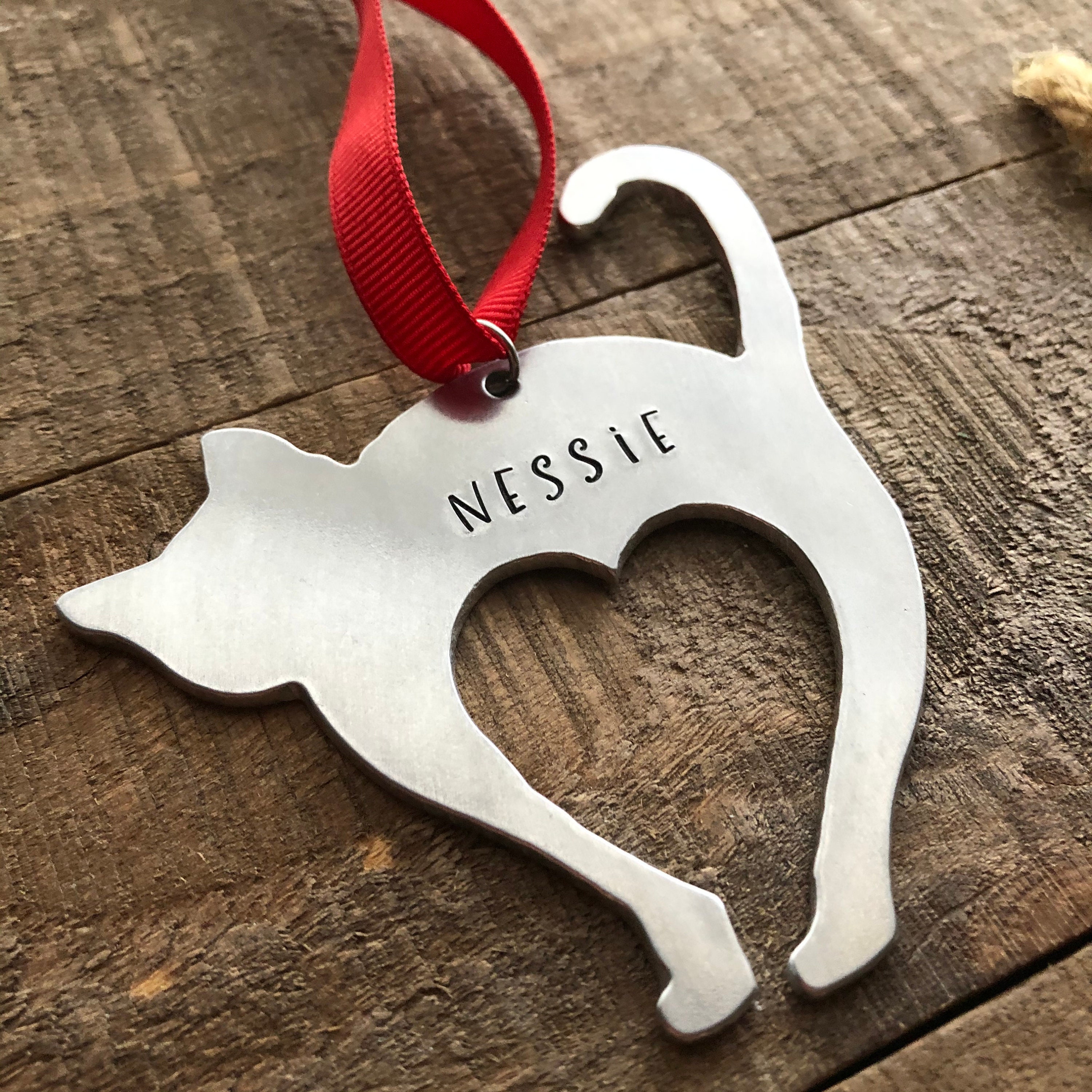 Cat Ornament Cat Memorial Ornament Gift for Cat Owner Crazy Etsy