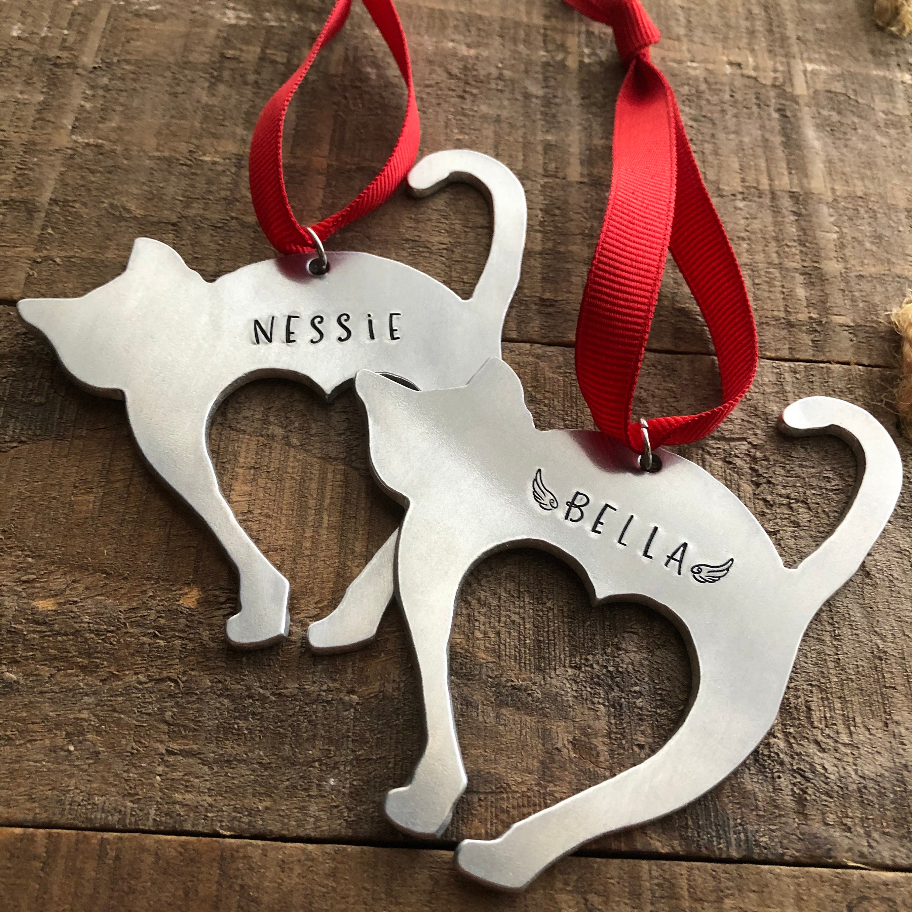 Cat Ornament Cat Memorial Ornament Gift for Cat Owner Crazy Etsy