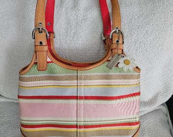 Authentic Coach Purse Signature Carly Hobo Bag No: L0726-11957
