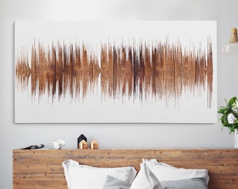 Song Sound Wave Art, Wood Anniversary Gift, Song into Soundwave, Custom Sound Wave Poster, Anniversary Gift Men, Sound Wave Art, Soundwave