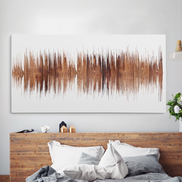 Song Sound Wave Art,  Wood Anniversary Gift, Song into Soundwave, Custom Sound Wave Poster, Anniversary Gift Men, Sound Wave Art, Soundwave
