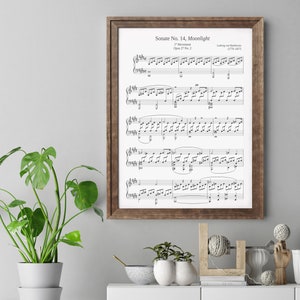 Sheet Music Sign |  Sheet Music Wood Framed Sign |  Framed Music Sheets Custom Song | Wedding Music Sheets Framed
