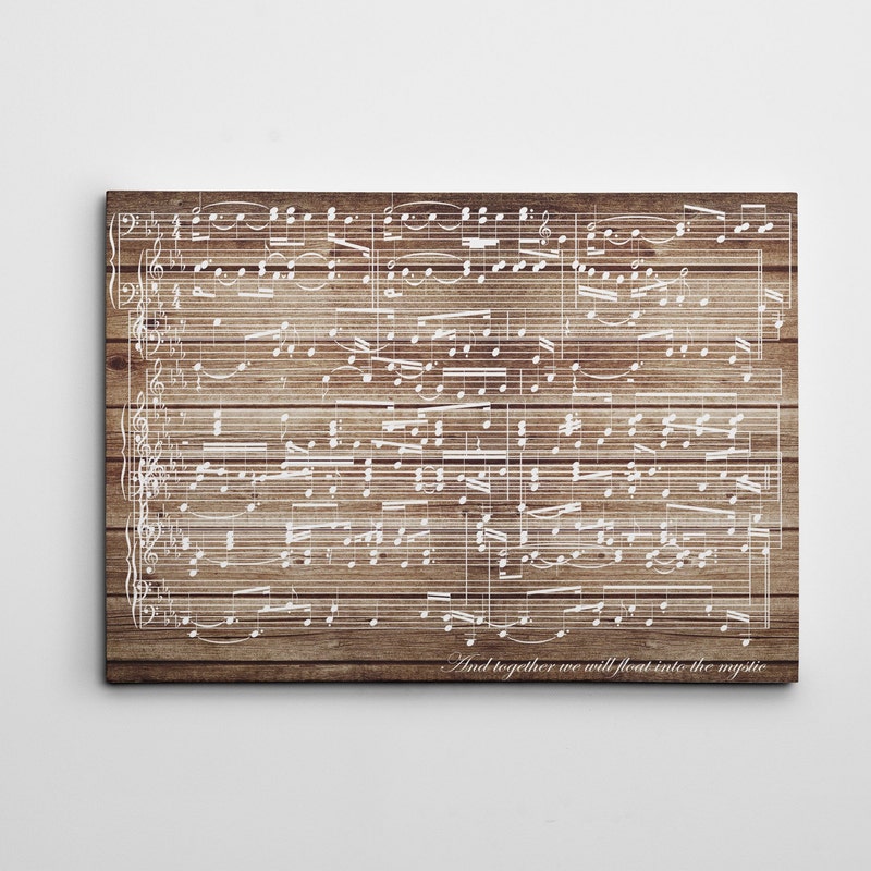 Music Sheet Art Etsy
