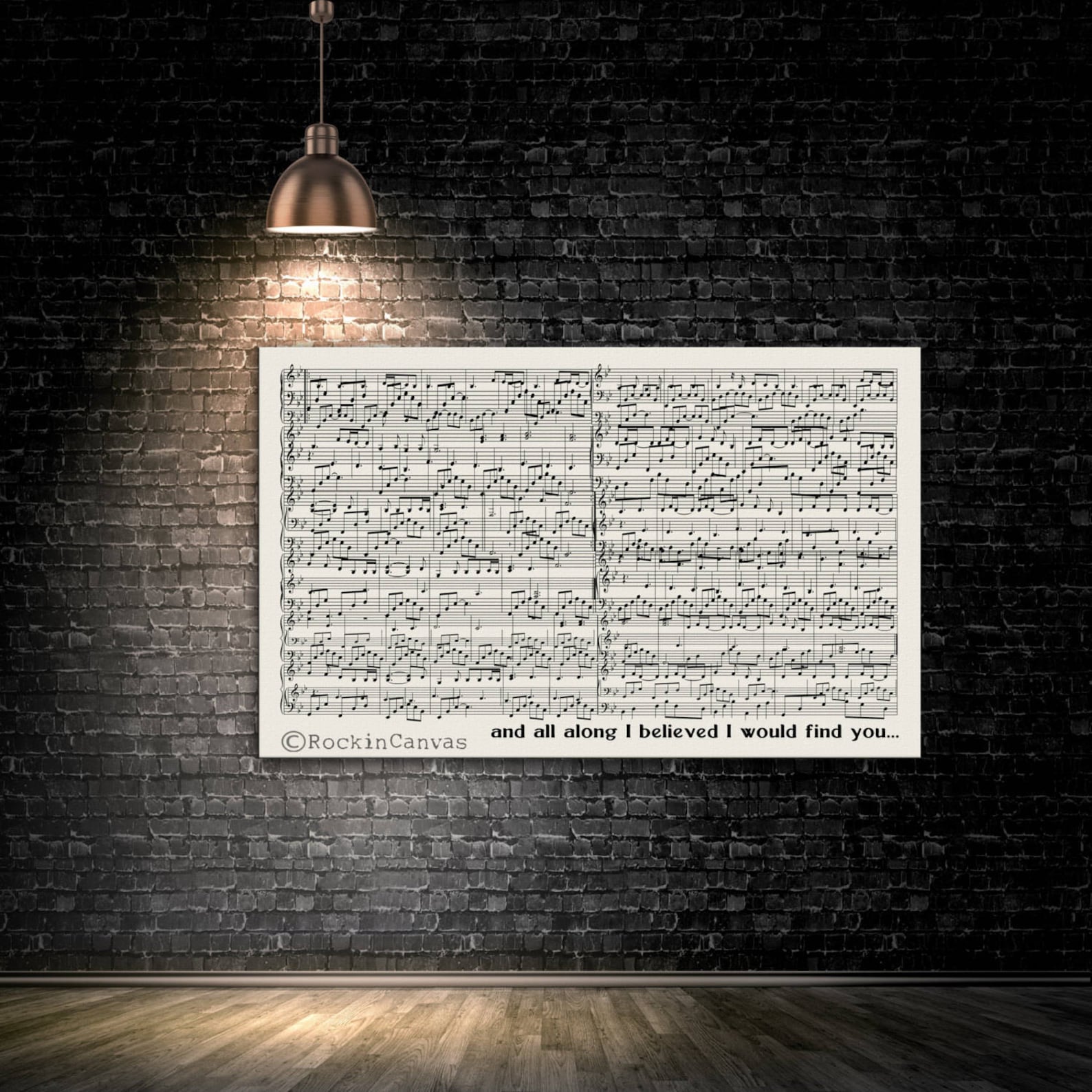 Music Wall Art Custom Music Notes Music Sheets Art Wedding Etsy