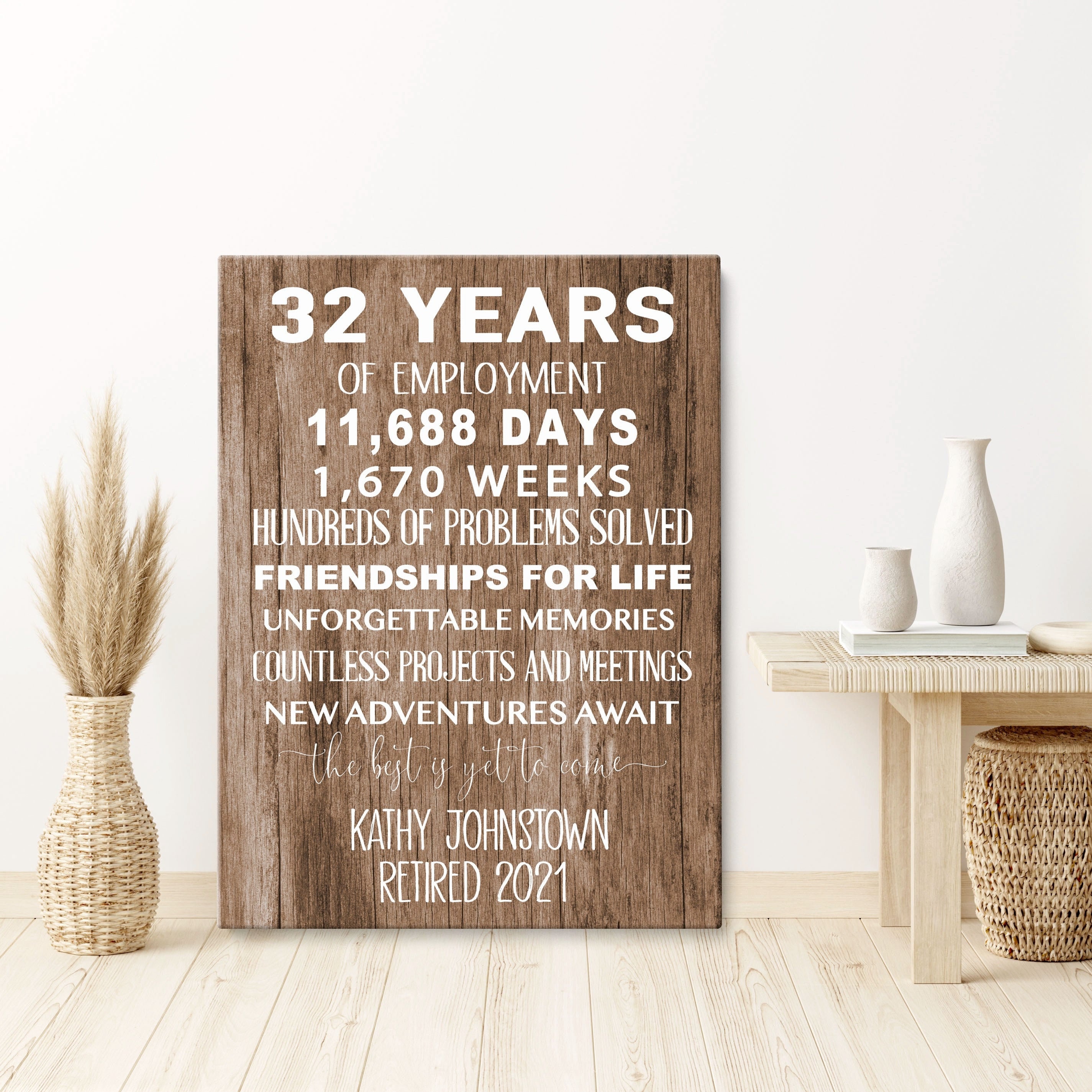 Personalisiertes Ruhestandsgeschenk Feier des Ruhestands - Etsy