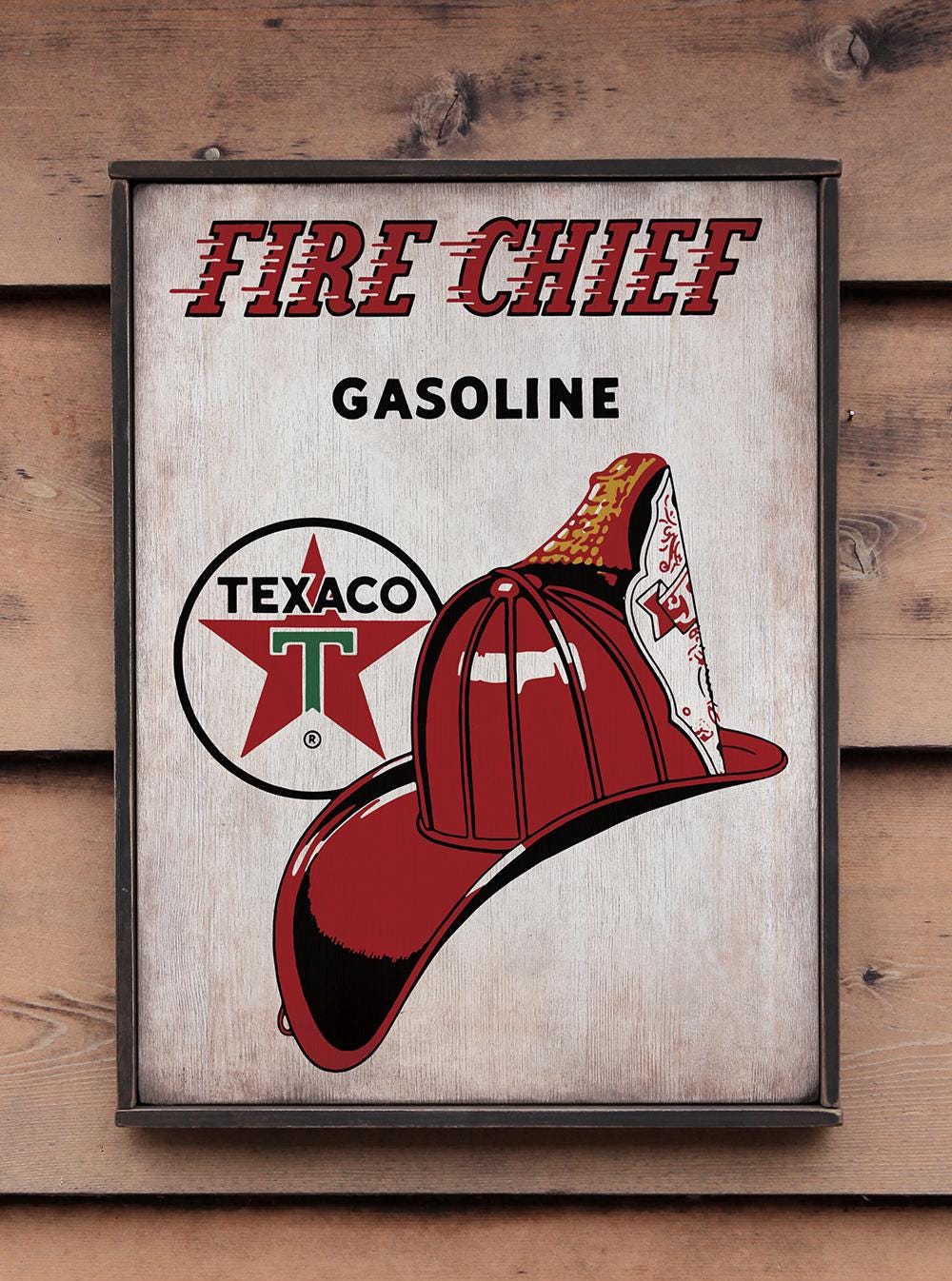 ビンテージ TEXACO FIRE-CHIEF ダストボックス ゴミ箱 ビンテージ TEXACO FIRE-CHIEF ダストボックス ゴミ箱 Retro - Texaco