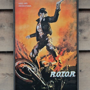 Letrero de madera desgastado: colección remasterizada de carteles clásicos de ciencia ficción, fantasía y acción y películas de serie B n.° 13