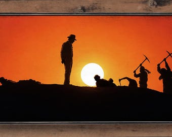 Distressed style wooden sign ' Tanis Dig ' Fan art