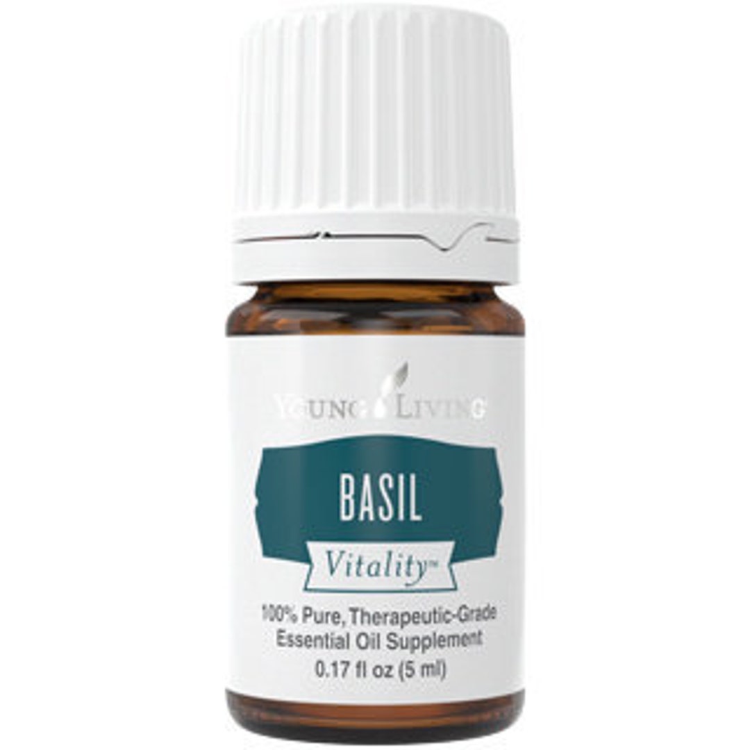 Young Living Basil Vitality Essential Oil 5ml Etsy