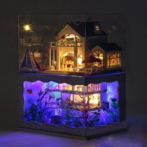 Miniature Aquarium Etsy