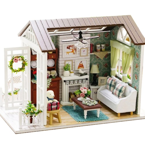 Comfortable Life 124 DIY Miniature Dollhouse Craft Kit Etsy