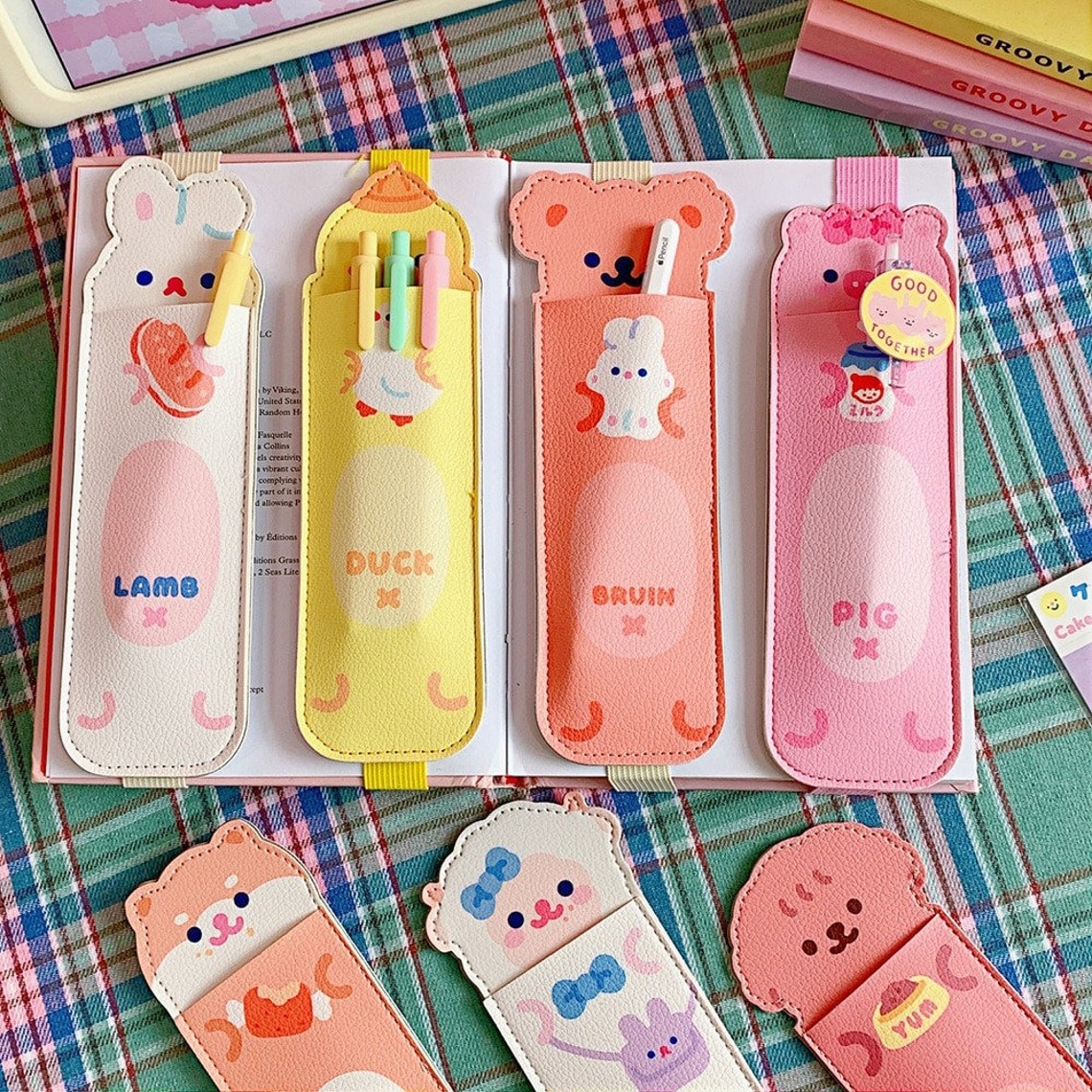 Kawaii Cute Pencil Pen Holder for iPad Tablet Apple Pencil Etsy