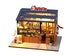 DIY Traditional Japanese Yatai Izakaya Bar Sushi Restaurant Dollhouse Craft Kit Adult Model Making 