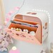 Kawaii Cute Mask Holder Storage Case, Wall Organizer, Desk Organizer, Kawaii Desk, container for mask, waterproof mask case 