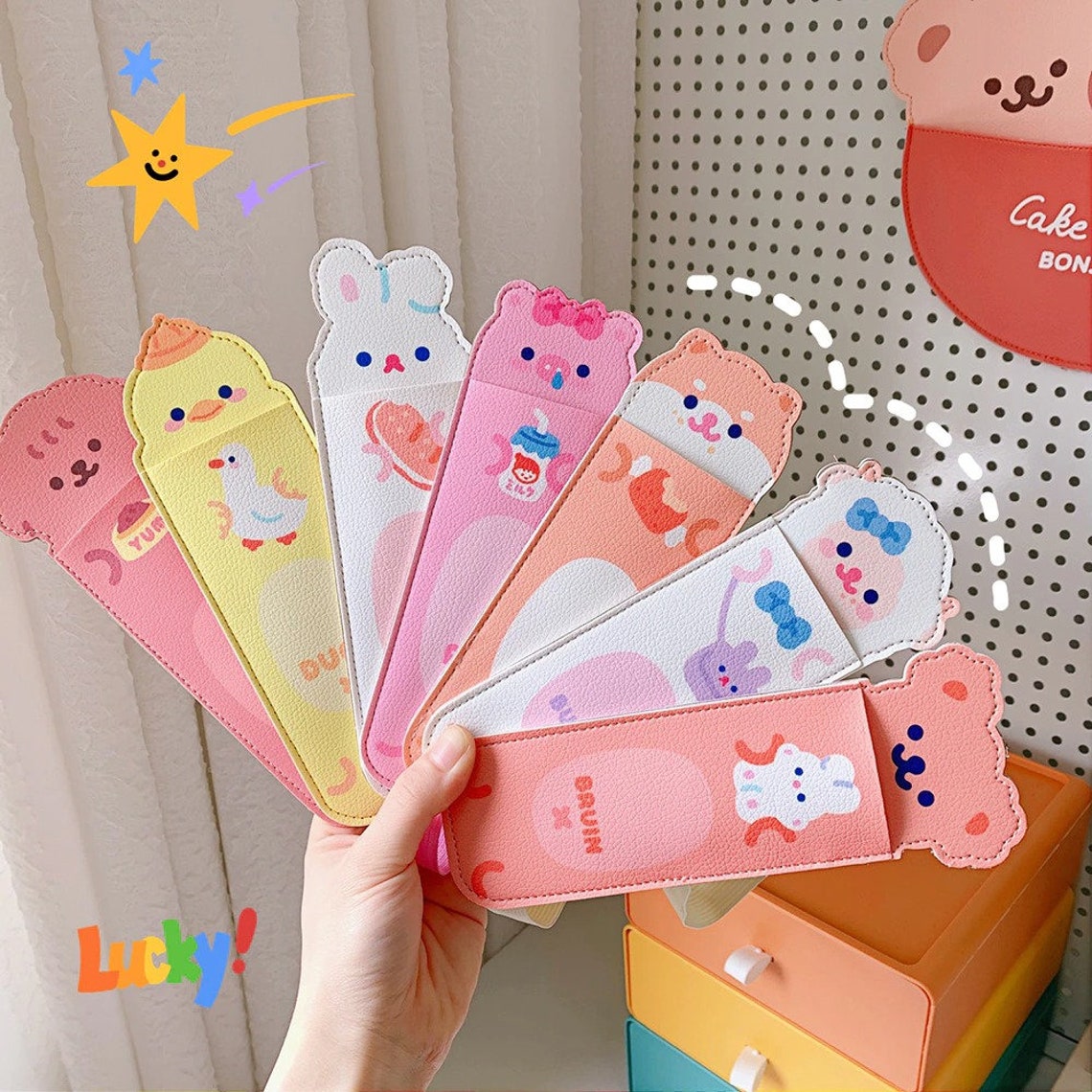 Kawaii Cute Pencil Pen Holder for iPad Tablet Apple Pencil Etsy