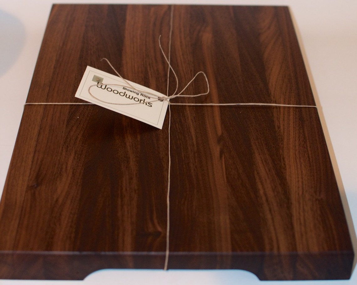 Holz Nussbaum Schneidebrett Nussbaum Rand Getreide Metzger | Etsy