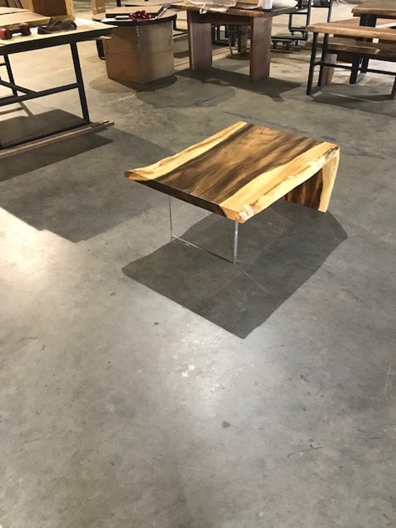 Monkey pod coffee table discount