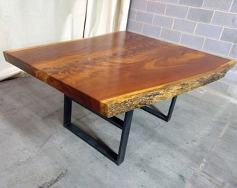 Live Edge Tigerwood Dining Table