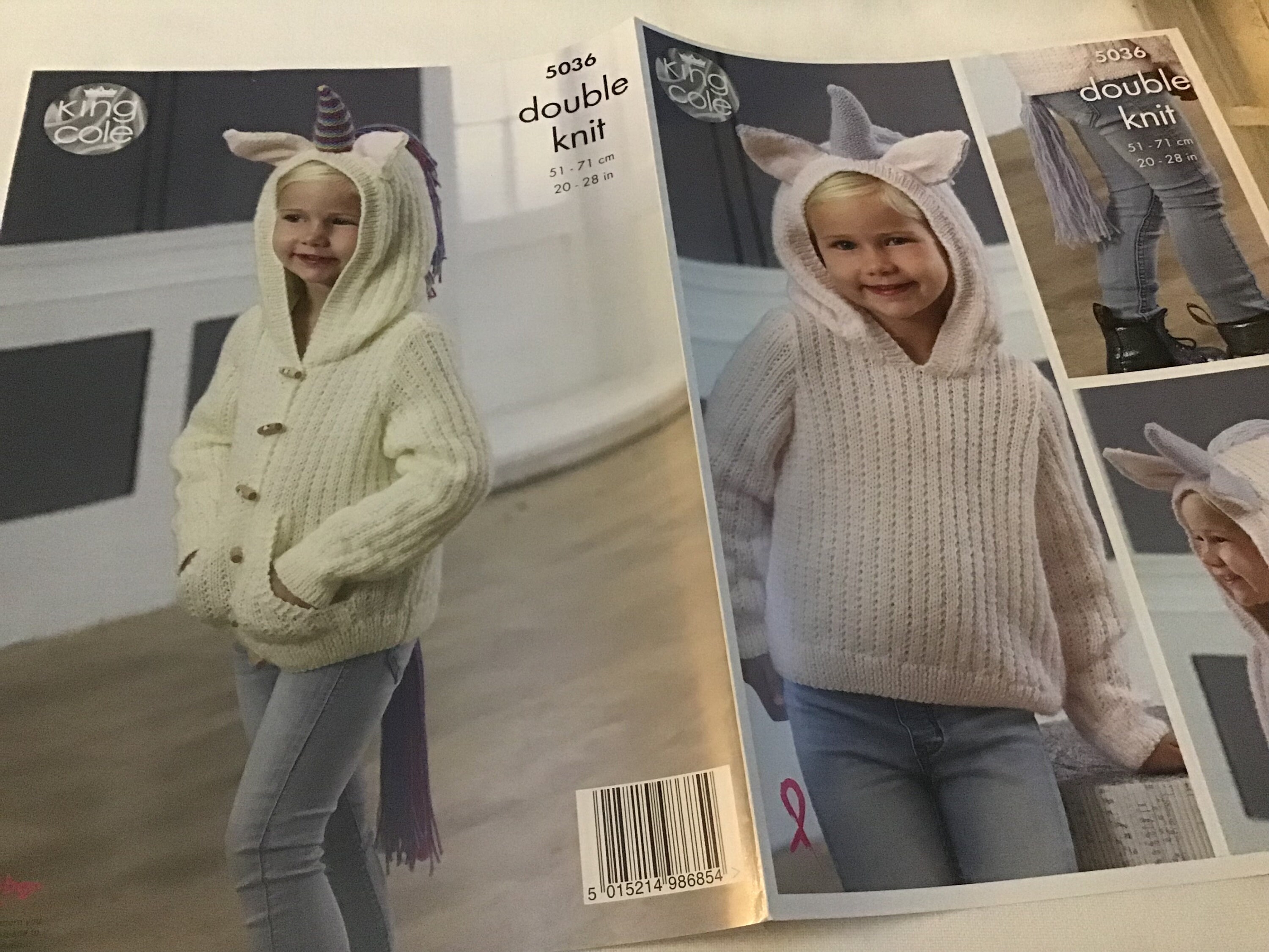 girls unicorn cardigan