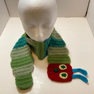 Very Hungry Caterpillar Scarf/Child&#39;s Scarf