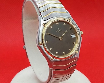 EBEL デザインウォッチ シルバー ゴールド Ebel Watch/ladies Vintage Watch – 18K Gold Watch/stainless