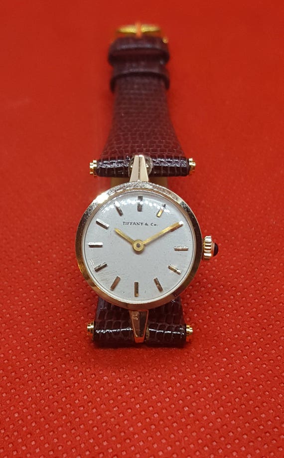 Tiffany Ladies Gold Dress Watch - Concord Vintage 