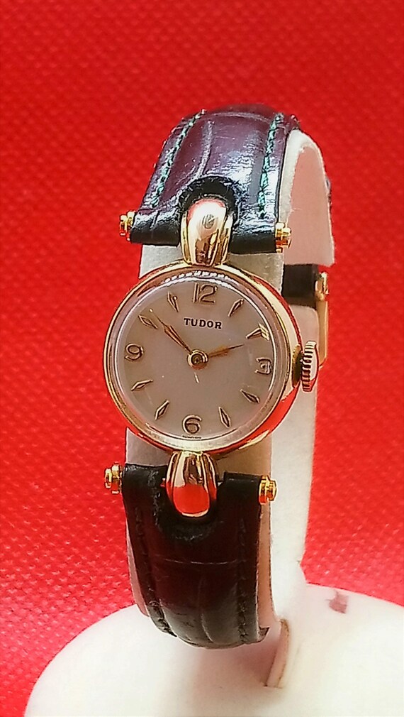 9K Gold Womens Rolex Tudor Watch – Authentic Rolex