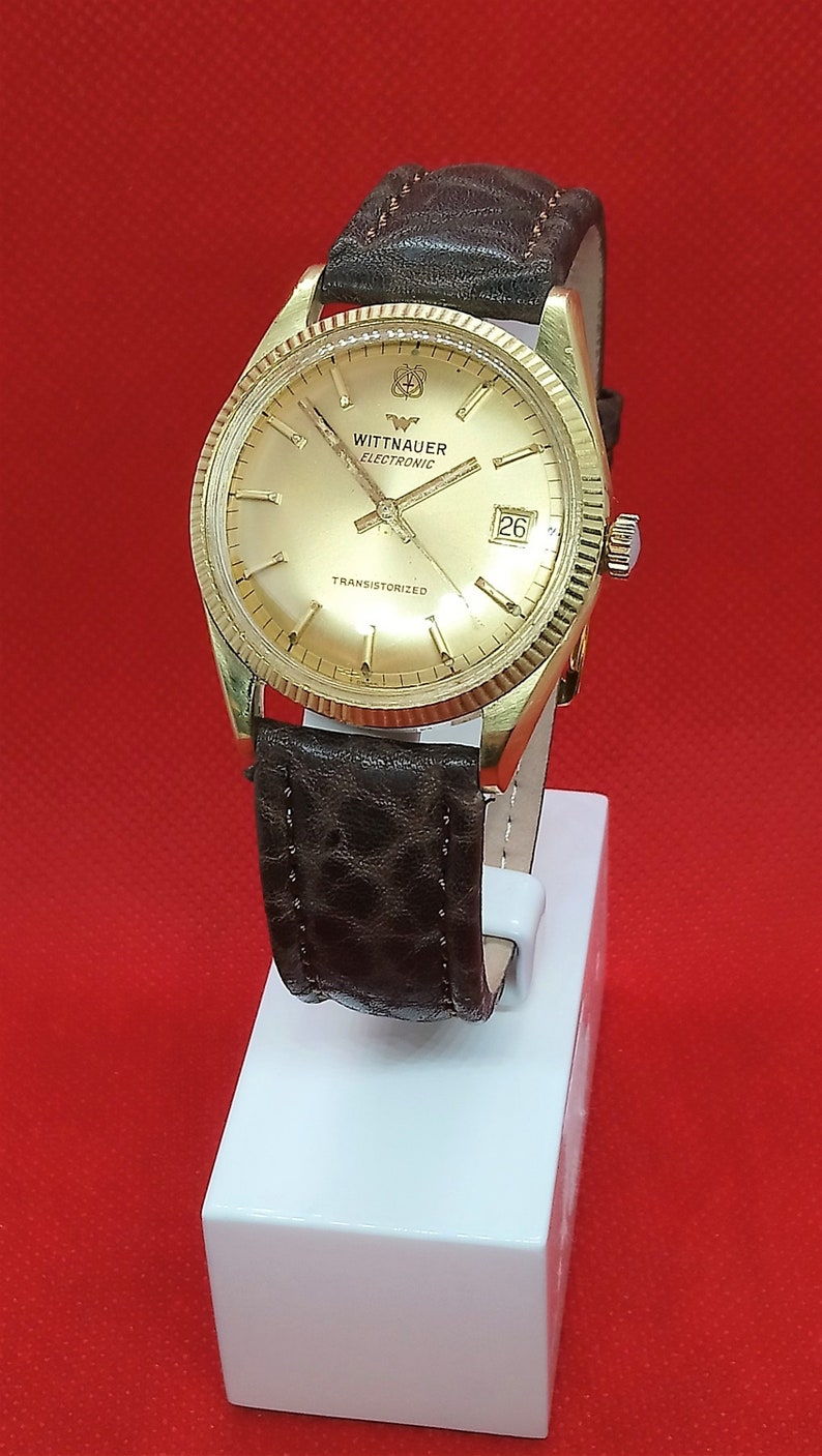 Wittnauer Watch Value >> Vintage Wittnauer Electronic Watch Vintage Transistor Mens Gold Watch Rare Transistorized Date Watch Mechanical Electric Watch Wittnauer Watch Value >> Vintage Wittnauer Electronic Watch Vintage Transistor Mens Gold Watch Rare Transistorized Date Watch Mechanical Electric Watch