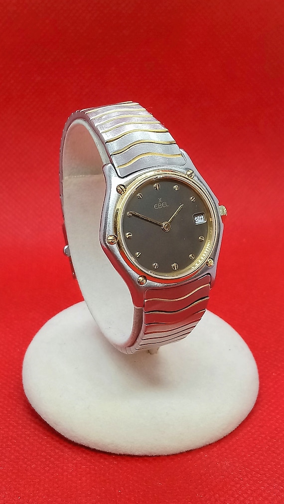 Ebel Watch/Ladies Vintage Watch – 18K Gold Watch/S