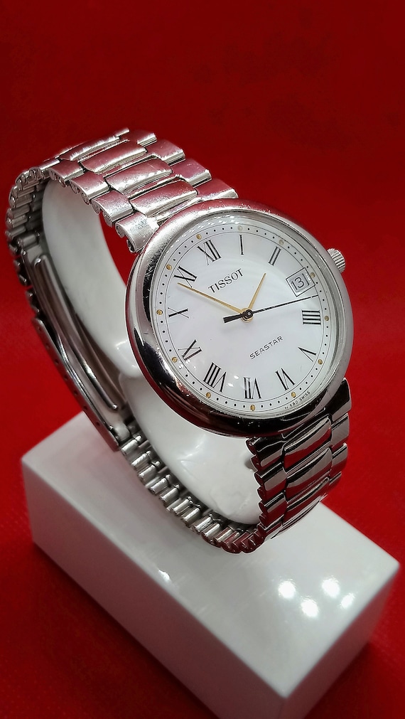 Tissot Seastar Stainless Watch – Vintage Tissot Wa