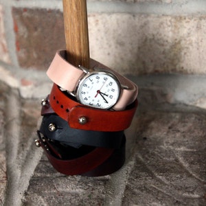 Leather watch strap for Timex Weekender image 2