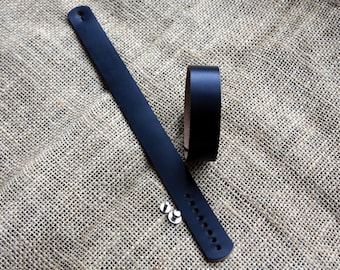 Horween Chromexcel Watch Strap Band for Timex Weekender (Black)