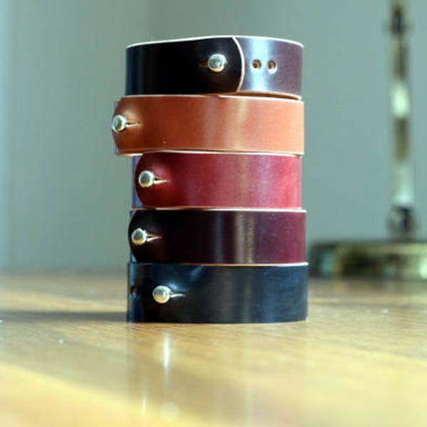 Horween Shell Cordovan Watch Strap Band (color #8 / color 8)
