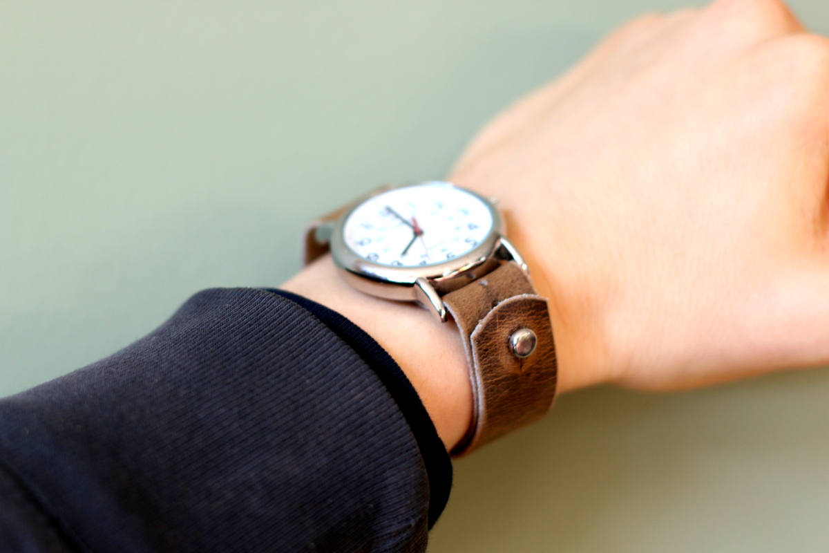 Timex weekender horween sale