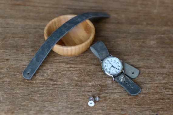 Timex horween store leather chronograph
