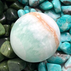Caribbean blue calcite sphere, Caribbean Blue Calcite, Blue Calcite, Blue Caribbean Calcite, Blue Calcite, Calcite Sphere, Blue Aragonite