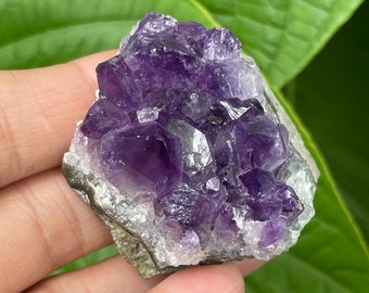 Amethyst, Natural Crystal Specimens, Rocks and Geodes, Amethyst Cluster, Dark Purple Raw Minerals, Crystal Home Decor, Metaphysical Crystals