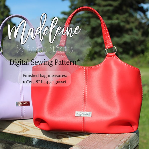 Madeleine | Digital Sewing Pattern | Handbag Pattern | Purse Pattern