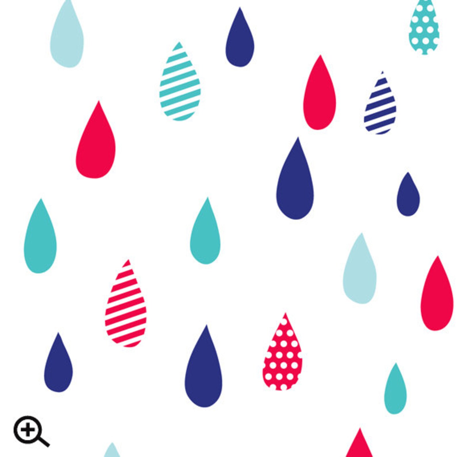 Raindrops Printable Art Printable Poster Printable Nursery | Etsy