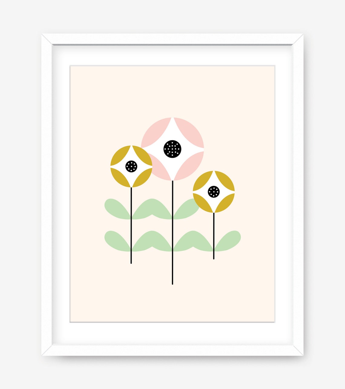 Printable Scandinavian style art downloadable wall art | Etsy