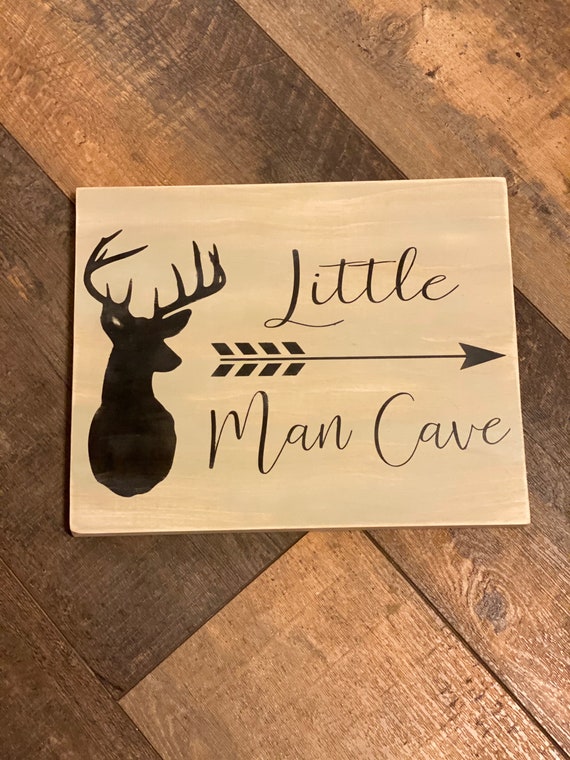 Little Man cave / man cave / nursery / boys room / daddy and son / hunting