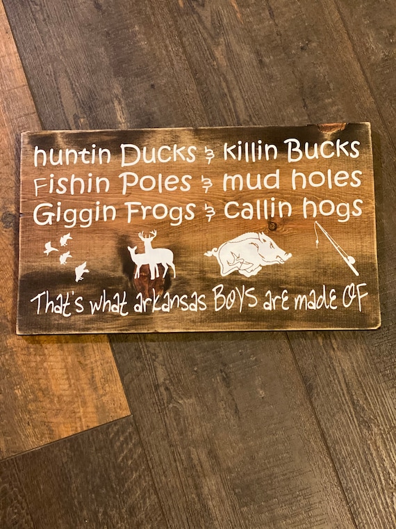 Gigging frogs / country boys / what are little boys made of / bullfrog gigging / boys hunting nursery / the country boys