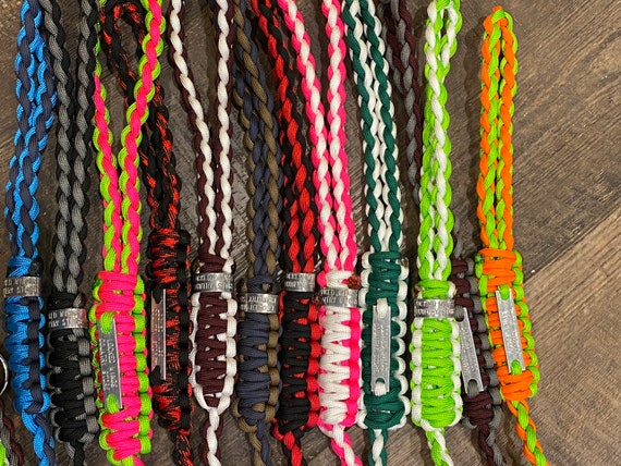 Paracord Slip Leads for Dogs - Pet Leash - Training Lead - Custom