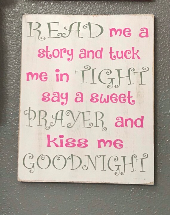 Read me a Story and tuck me in tight