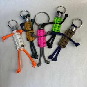 Red Micro Skull Paracord Buddy – Hero Custom Buddies