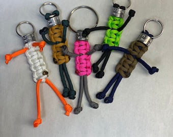 Paracord Buddy / key chains / friends / driving buddy / never alone